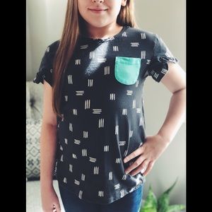 💚 Fun Print Cat and Jack Top